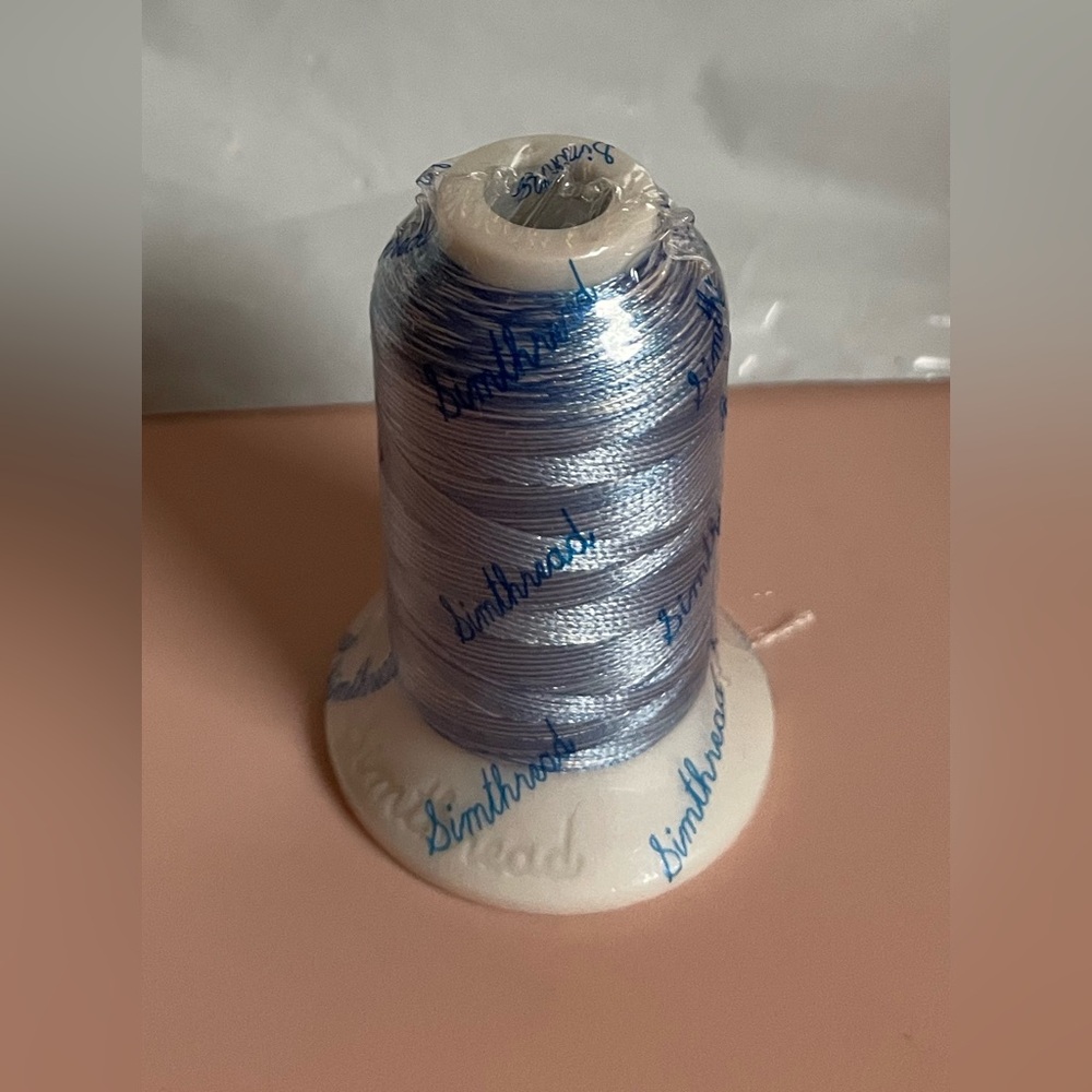 Simthread S118 Blue Variegated Embroidery Thread 550Y 
100% Polyester